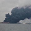 Tàu chở dầu Iran chìm sau 1 tuần cháy trên biển Hoa Đông