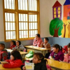 Chưa từng đến trường, bà mẹ Trung Quốc đăng ký học mẫu giáo với con