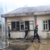 Hỏa hoạn thiêu rụi 7 gian nhà kho dâu tằm Lâm Đồng