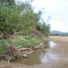 Dân phản đối khai thác cát vì sợ sông “nuốt” nhà