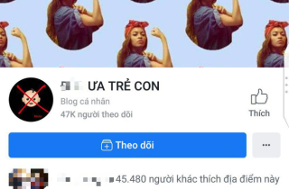 Bàng hoàng trước fanpage có nội dung bài trừ, lăng mạ trẻ em