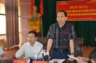 Sửa điểm ở Hà Giang: Làm rõ trách nhiệm phụ huynh