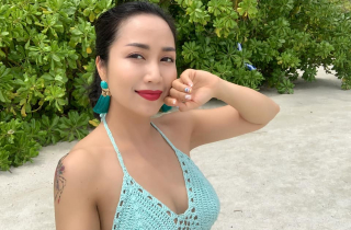 Ốc Thanh Vân mặc bikini khoe vòng 1 