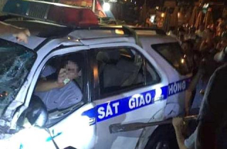 Ô tô CSGT gây tai nạn chết người: Xử lý nóng