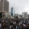 Trung Quốc tố Mỹ can thiệp nội bộ, Hồng Kông biểu tình