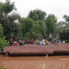 Hình ảnh người dân Lào chống chọi với cảnh ngập lụt sau vỡ đập thuỷ điện Xe Pian-Xe Nam Noy