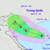 Áp thấp nhiệt đới mạnh thành bão, hướng vào Quảng Ninh - Hải Phòng
