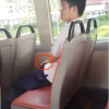 Choáng váng với hành động thủ dâm của cậu bé tuổi teen trên xe buýt