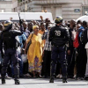 Người nhập cư châu Phi tổ chức biểu tình 'áo đen' đòi ở lại Pháp