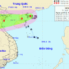 Bão số 4 có vùng ảnh hưởng ngày càng rộng khi hướng vào Việt Nam