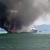 Siêu du thuyền gần 8 triệu USD bốc cháy tại Thái Lan