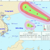 Dự báo thời tiết hôm nay (12.9): Bão TALIM và cơn áp thấp nhiệt đới cùng tới biển Đông