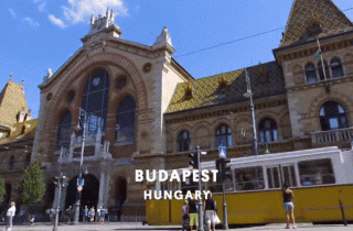 Bên trong khu chợ lớn nhất Budapest