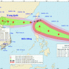 Siêu bão MANGKHUT mạnh cấp 16 sắp tiến thẳng vào Biển Đông