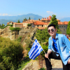 Theo chân chàng ca sĩ, ngắm cảnh đẹp mê mẩn ở Hy Lạp