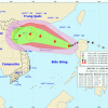 Dự báo thời tiết hôm nay (14.10): Cơn bão số 11 giật cấp 11 đang tiến thẳng vào quần đảo Hoàng Sa