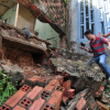 Đồng Nai: Hàng loạt căn nhà sập do sạt lở