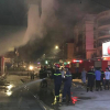 Cháy lớn cửa hàng điện thoại lúc nửa đêm ở Quảng Ninh