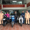 Hà Nội: CSGT trao trả xe máy cho 4 người bị mất không trình báo