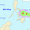 Áp thấp nhiệt đới khả năng mạnh lên thành bão vào Biển Đông