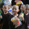 Nụ cười của 5 chú tiểu Bồng Lai sau khi thi "Thách thức danh hài"