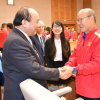 HLV Park Hang Seo và đoàn thể thao Việt Nam nhận thư động viên của Thủ tướng Nguyễn Xuân Phúc