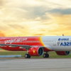 Máy bay kỷ niệm quan hệ Việt Pháp gia nhập đội tàu sinh động của Vietjet