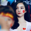 Ảnh: Những 'bóng hồng' xinh đẹp lọt vào ống kính trận U23 Việt Nam và Thái Lan