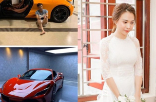 Đàm Thu Trang tặng ông xã siêu xe, Cường Đô La hạnh phúc vì có thêm 