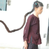 Cụ bà sở hữu mái tóc dài khoảng 3 mét xôn xao mạng xã hội