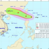 Bão Hato tiến gần đảo Luzong (Philippines) với cường độ mạnh thêm