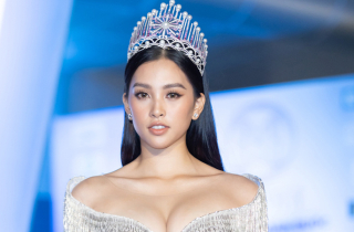 Dàn hoa hậu, á hậu mặc hở ngực ở chung kết Miss World Vietnam