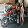 Người mẹ lái môtô qua 25 quốc gia để gặp con gái