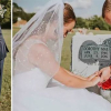 Choáng với bộ ảnh cưới diễn ra tại nghĩa trang