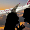 Vợ phát hiện chồng ngoại tình, máy bay phải hạ cánh khẩn cấp
