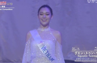 Á hậu Tường San xuất sắc lọt top 8 Miss International 2019