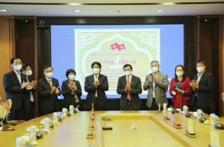 Petrovietnam công bố hoàn thành và gắn biển công trình Tổ máy số 1 NMNĐ Sông Hậu 1