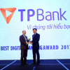 TPBank được bình chọn giải Ngân hàng số xuất sắc nhất 2017