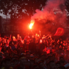 Hải Phòng: Pháo sáng rợp đường phố khi đội tuyển Việt Nam chiến thắng