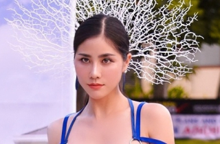 Hoàng Hạnh đoạt giải vàng ở Miss Earth