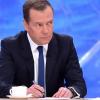 Ông Medvedev: Đảng Nước Nga Thống nhất ủng hộ ông Putin tranh cử tổng thống