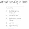 Thống kê xu hướng tìm kiếm tại Việt Nam: Chỉ nên tham khảo