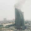 Tháp Trump ở Azerbaijan bốc cháy