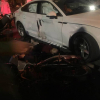 2 xe máy đi "bão" tông xế hộp Audi lúc rạng sáng, 4 người thương vong