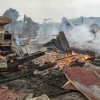 Hỏa hoạn cháy rụi nhà của hộ nghèo ngày cận Tết