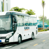 Trường đại học ở TP Hồ Chí Minh triển khai dịch vụ xe bus cho sinh viên và viên chức