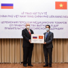 Việt Nam trao tặng Nga 150.000 khẩu trang phòng chống dịch COVID-19