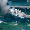 Hình ảnh thiệt hại nặng nề bên trong chiến hạm tỉ USD của Mỹ sau hỏa hoạn