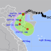 Áp thấp nhiệt đới cách Quảng Ninh 40km, Bắc Bộ mưa rất lớn