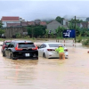 Nghệ An: Mưa lớn, ngập nặng, nhiều tuyến đường phải tạm 